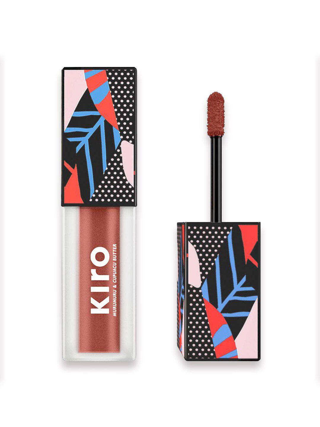 kiro hydrating & hi-shine super butter lip lacquer 5 ml - spiced nutmeg 08