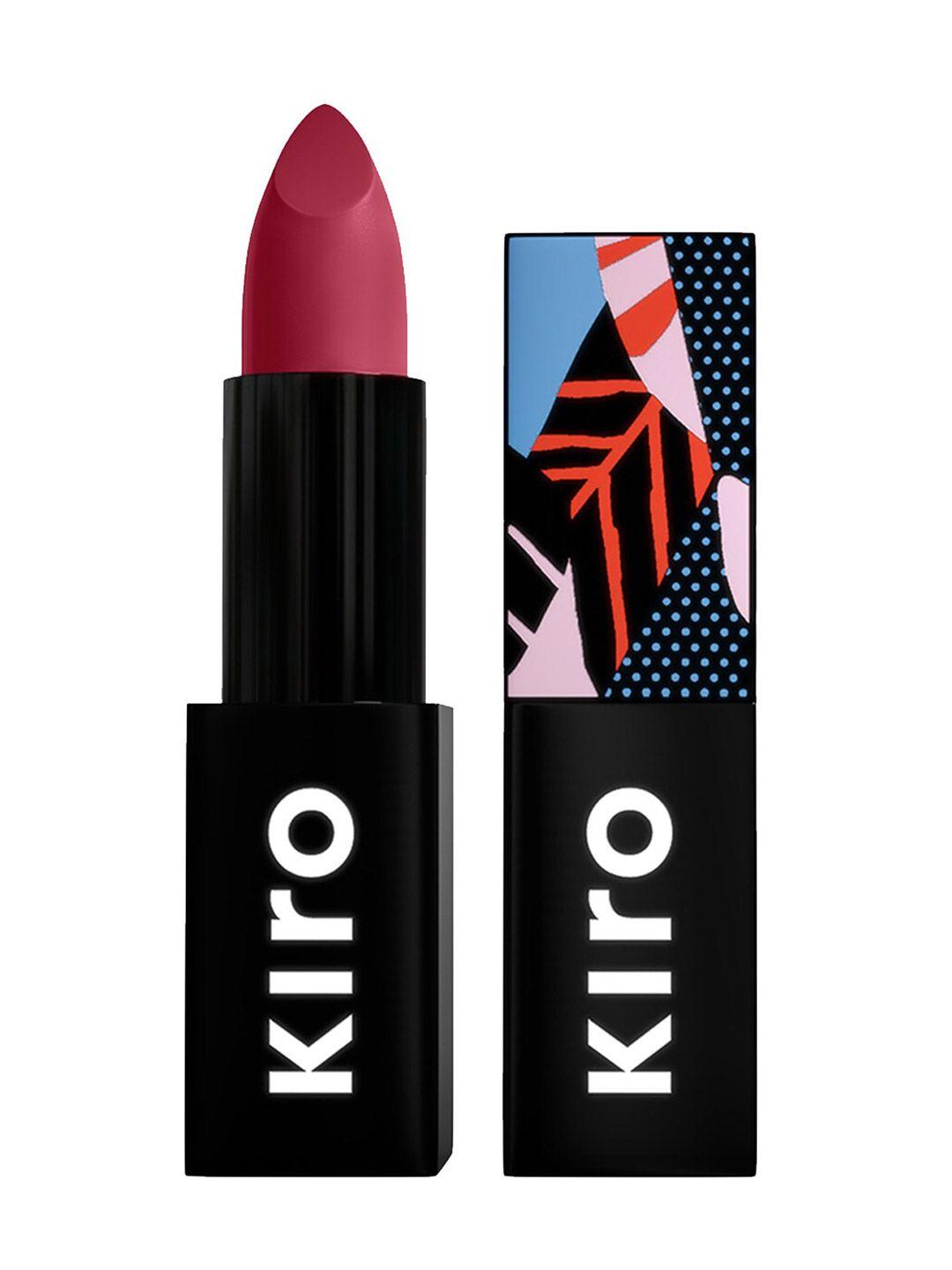 kiro lush moist matte long lasting lipstick - hibiscus petal