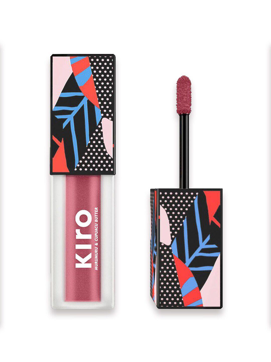 kiro super butter lip lacquer - hydrating & hi-shine 5 ml - pink apple 03