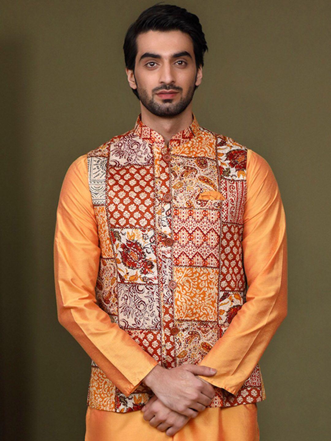 kisah-floral-printed-mandarin-collar-nehru-jackets-with-pocket-square