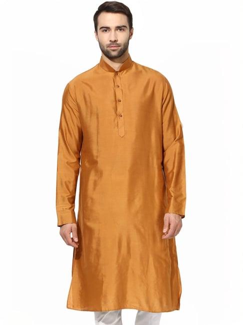 kisah brown regular fit kurta