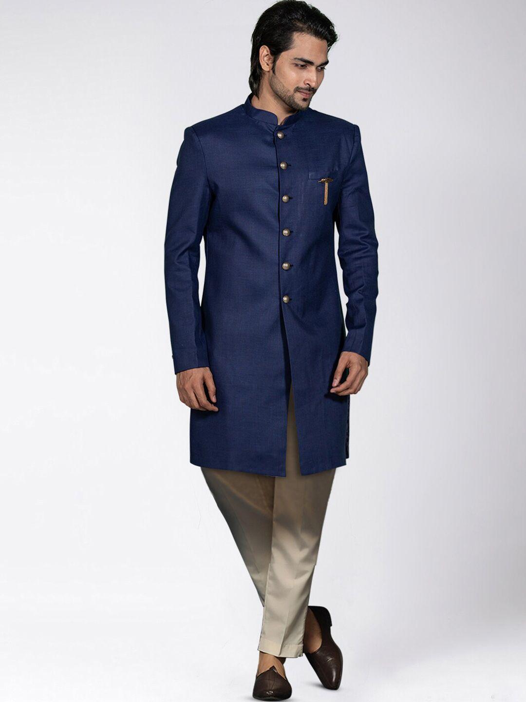 kisah cotton sherwani set