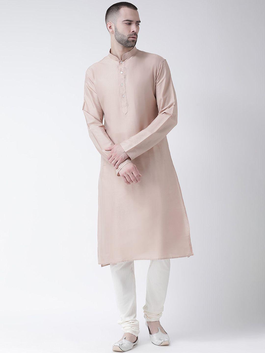 kisah mandarin collar regular kurta with churidar