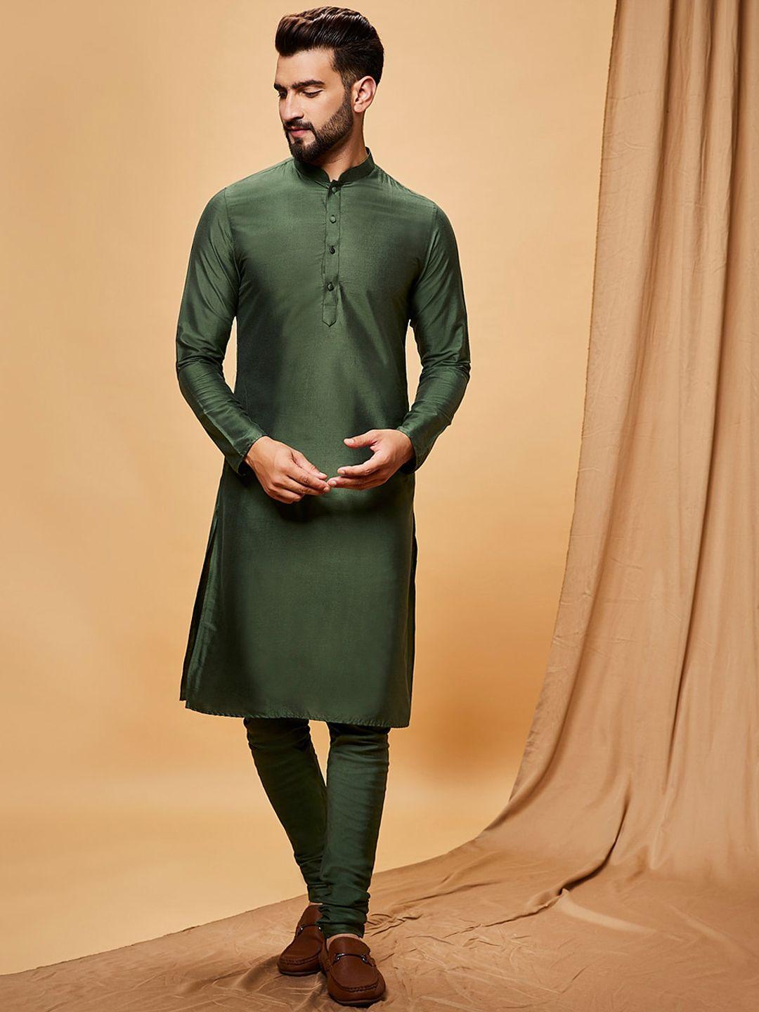 kisah self-design sherwani set