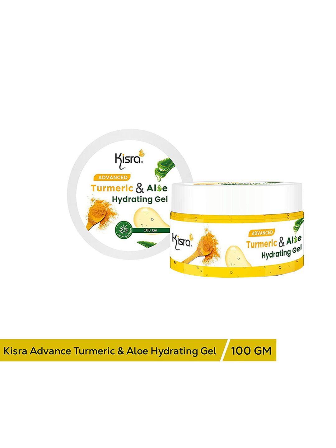 kisra advanced turmeric & aloe hydrating gel - 100 gm