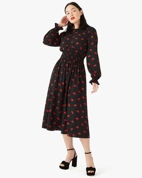 kisses waverly fit & flare dress