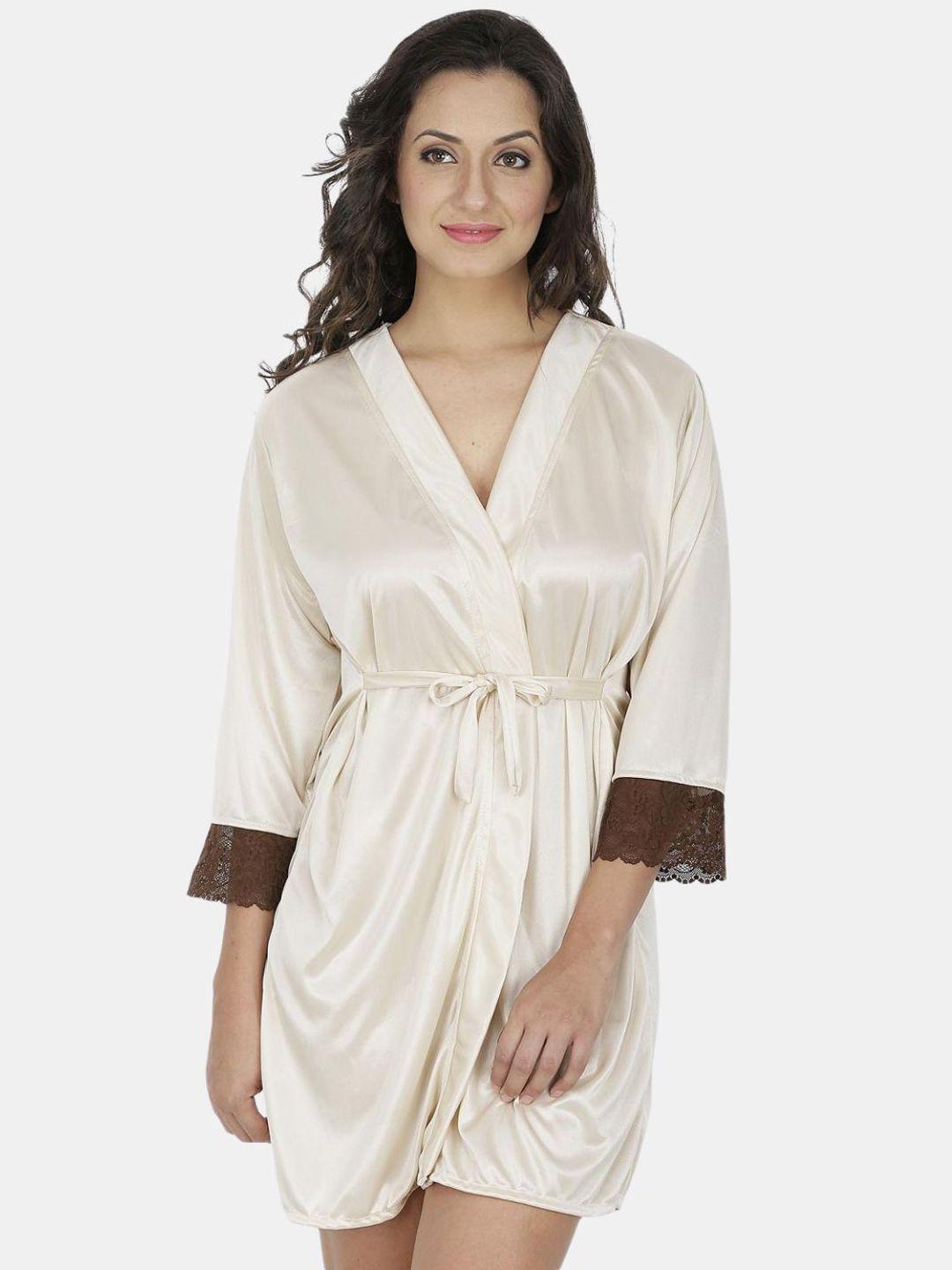 klamotten women satin robe