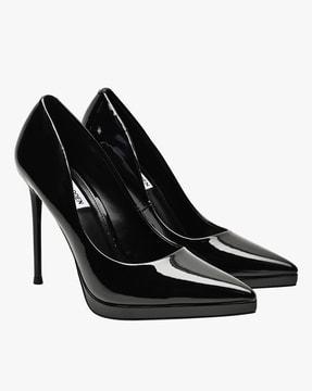 klassyy pointed-toe platform stiletto pumps