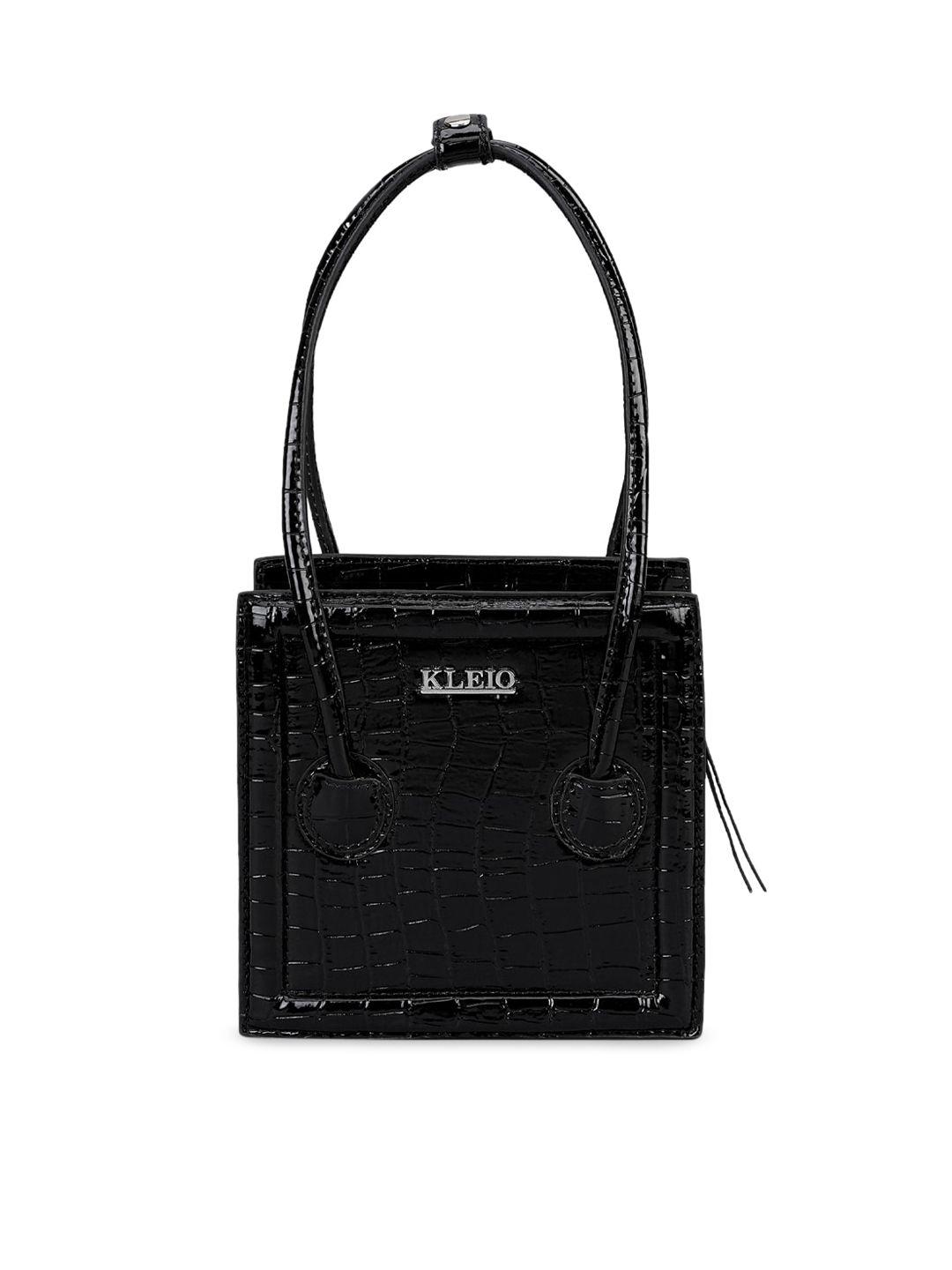kleio pu structured handheld bag