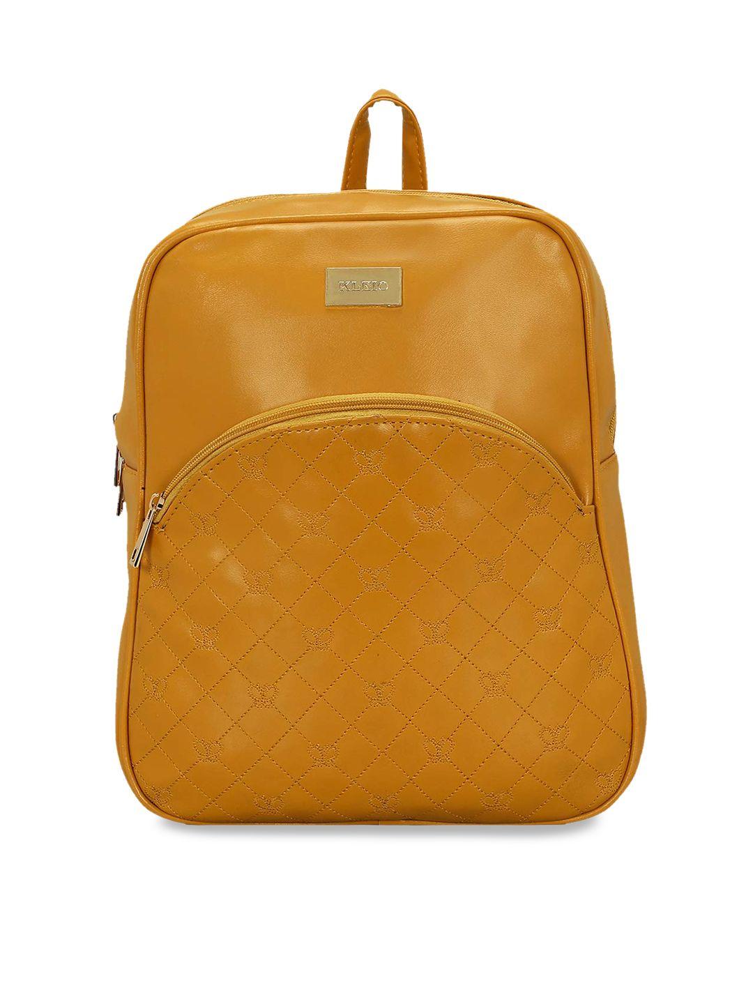 kleio women mustard backpack