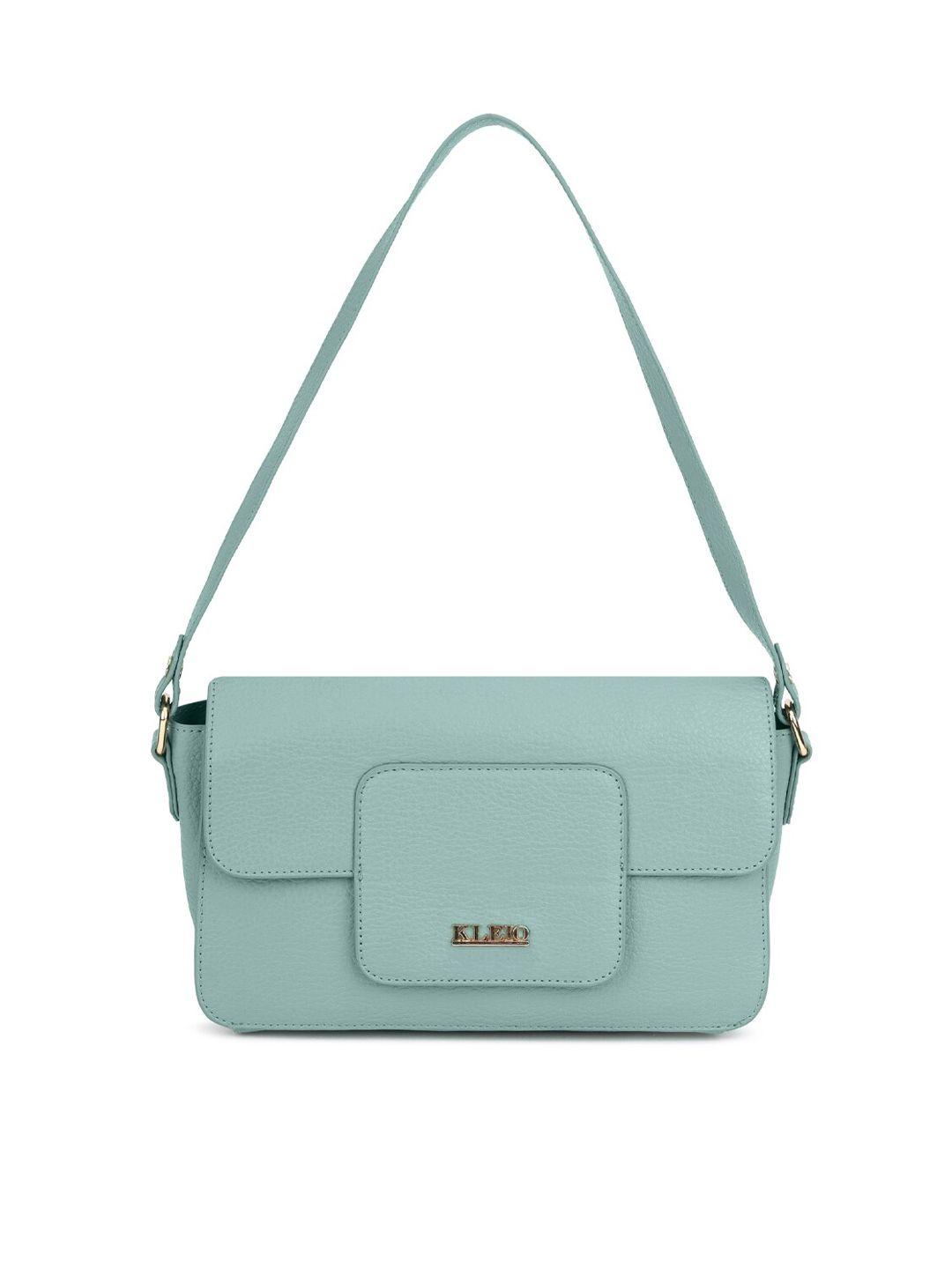 kleio floral textured pu structured hobo bag