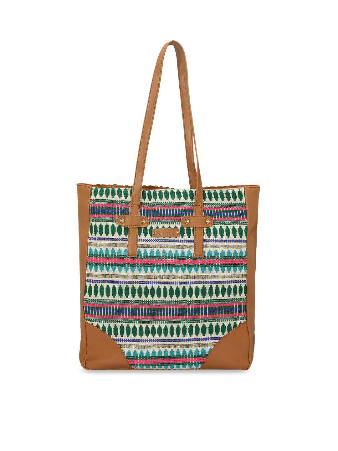 kleio multicoloured printed tote bag