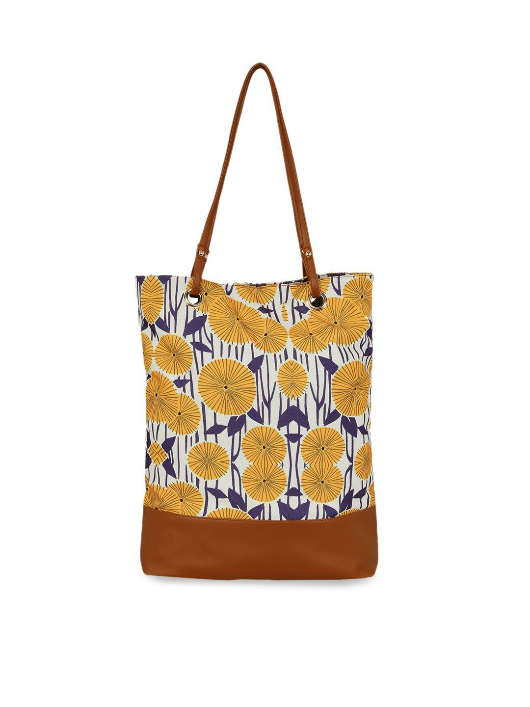 kleio multicoloured printed tote bag