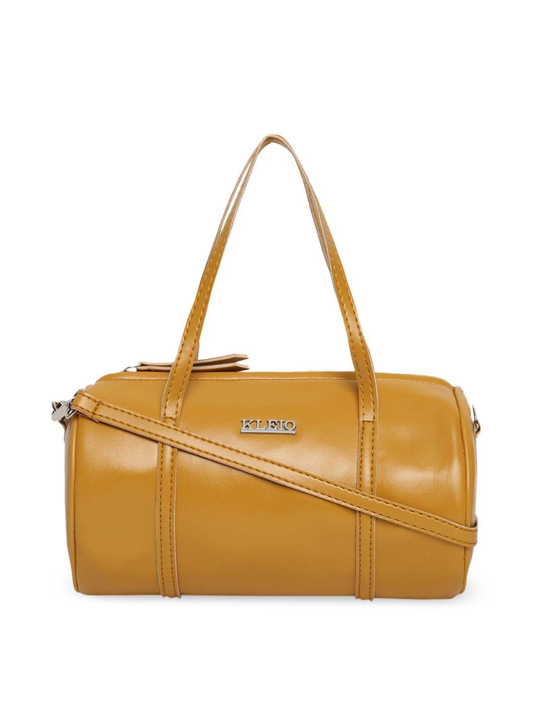 kleio mustard yellow solid sling bag