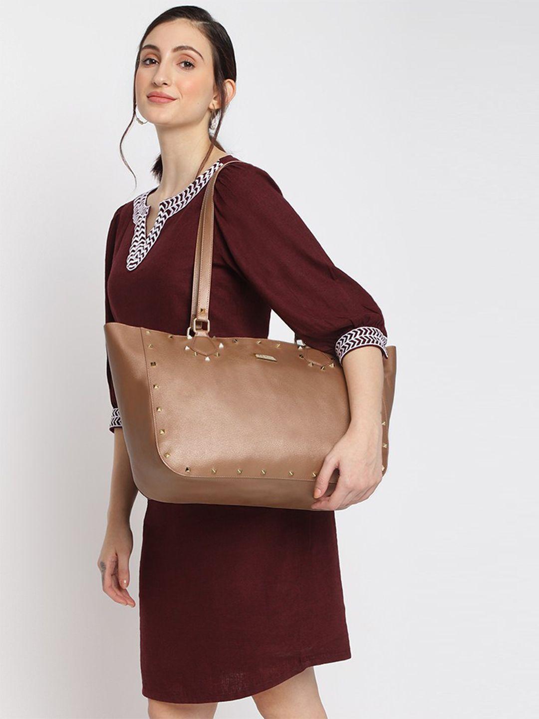 kleio oversized studded shopper bag