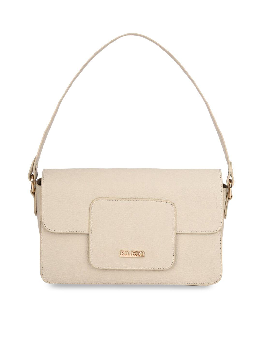 kleio pu structured shoulder bag