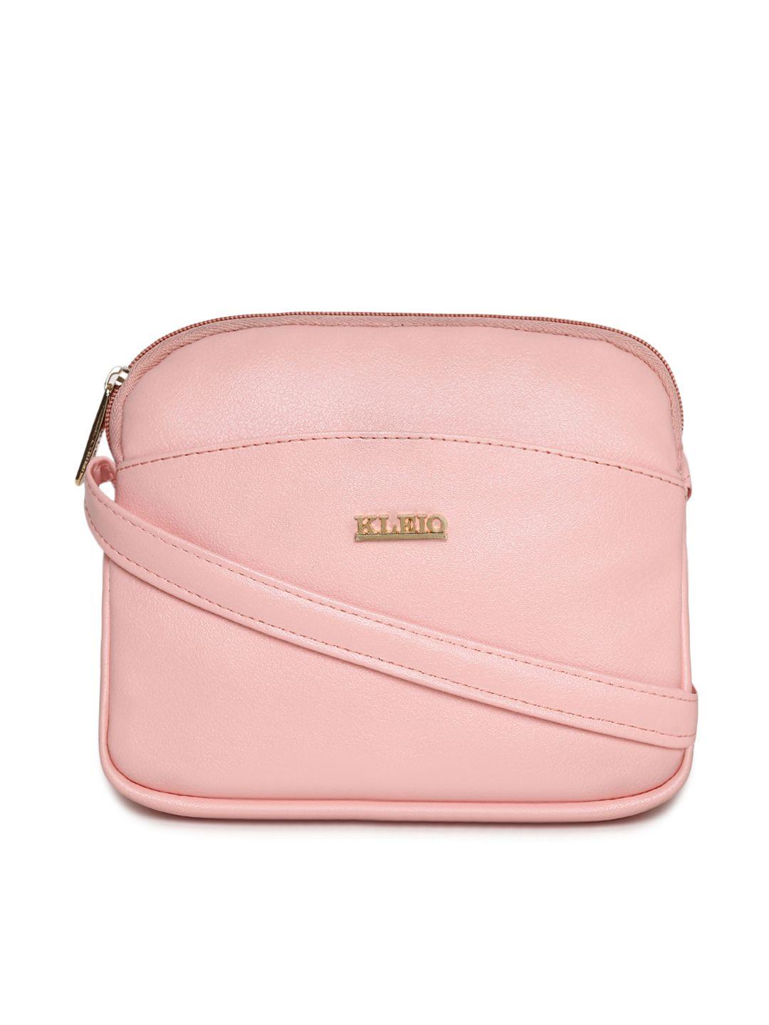 kleio solid sling cross body bag for girls