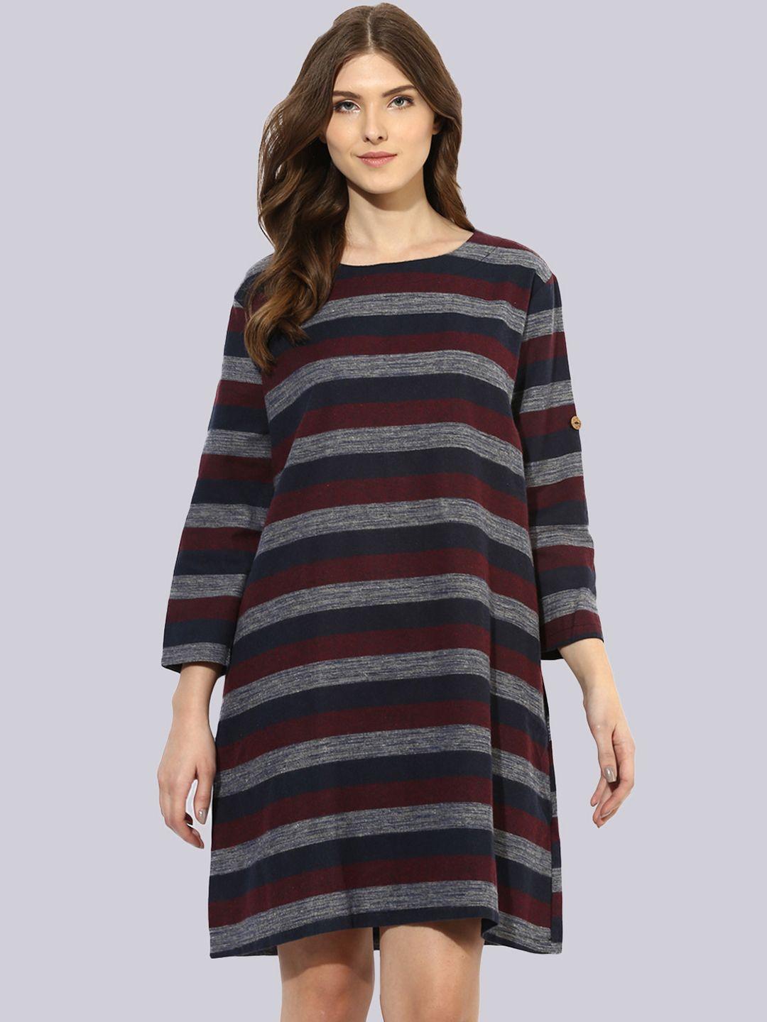 kleio striped t-shirt dress