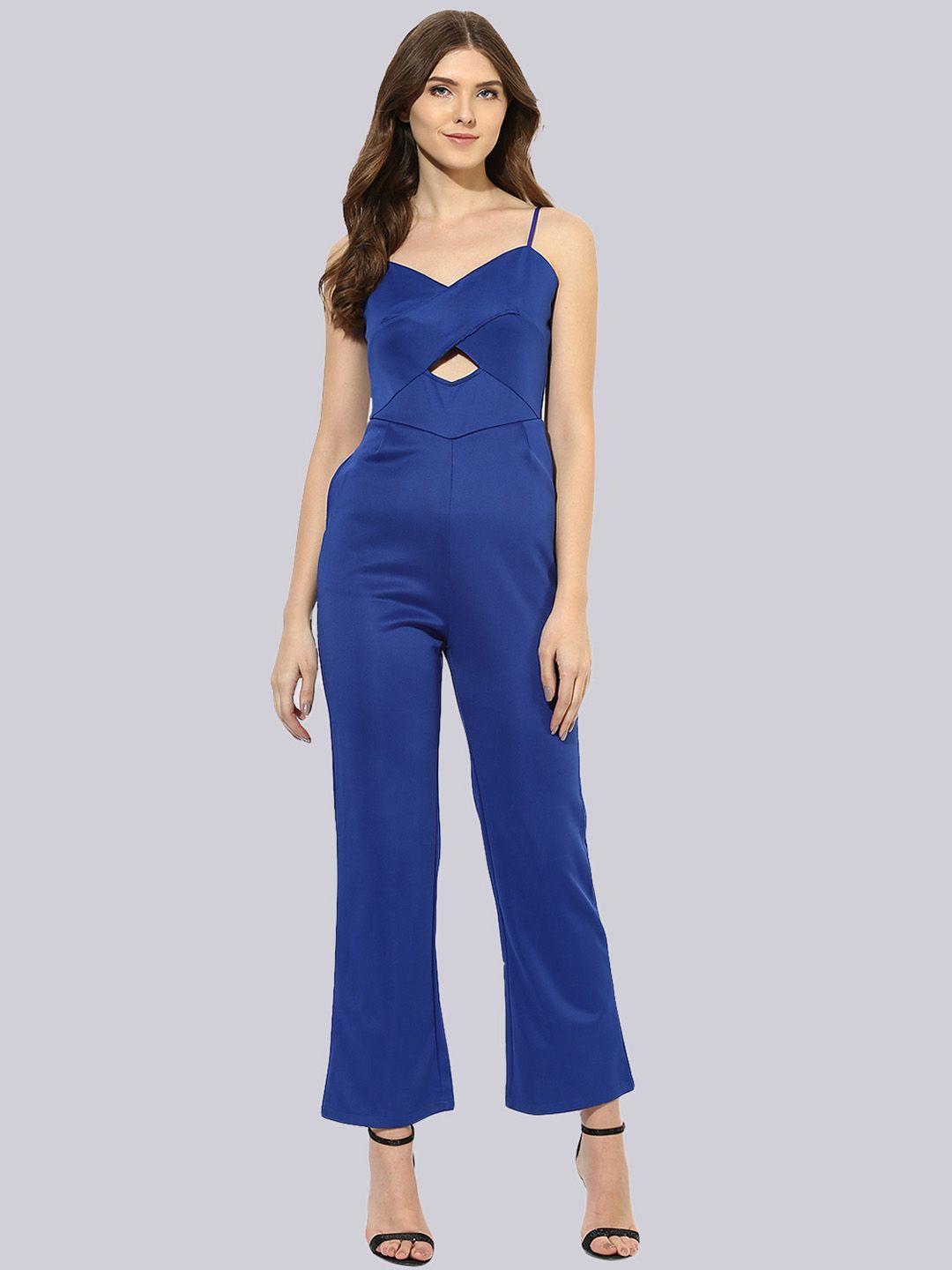 kleio women cut-out basic jumpsuit