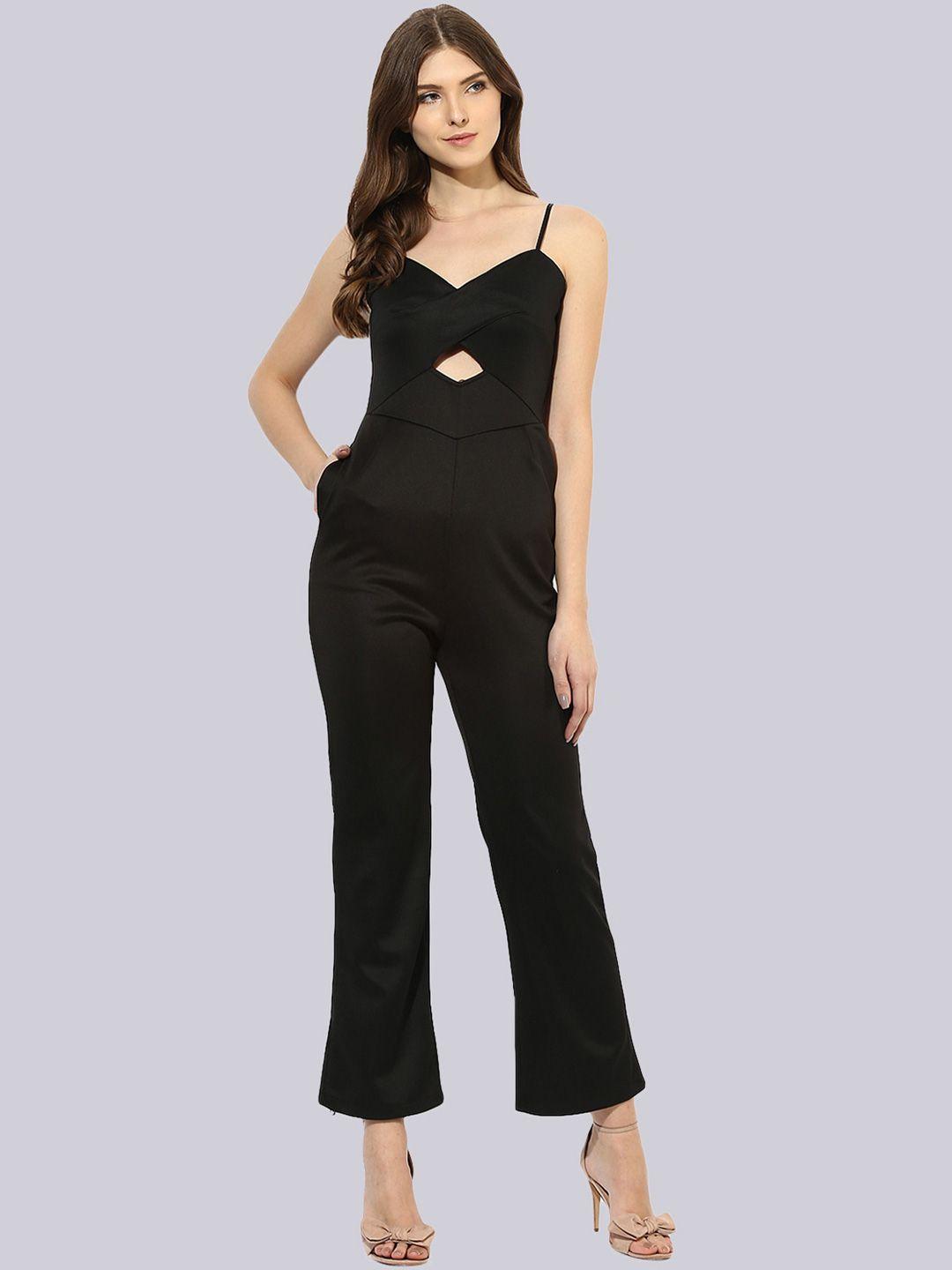 kleio women cut-out basic jumpsuit