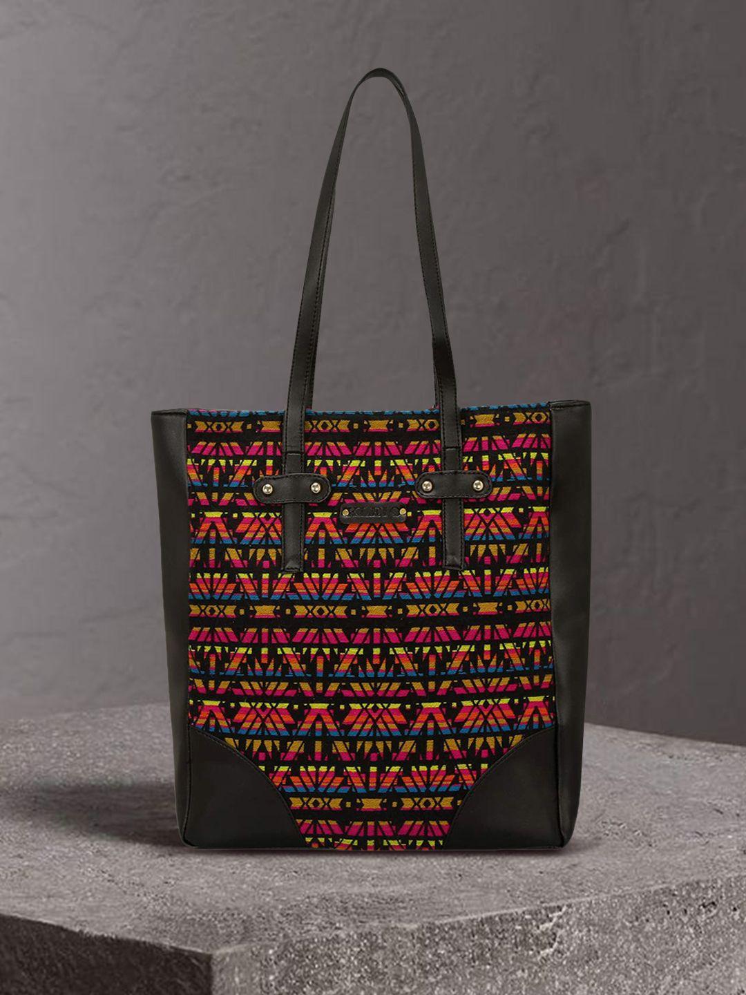 kleio women jacquard weave tote bag