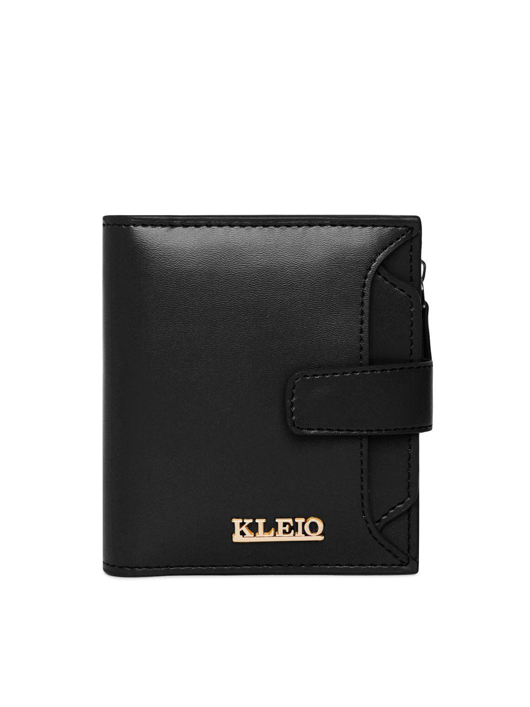 kleio women vegan multi slot card holder wallet