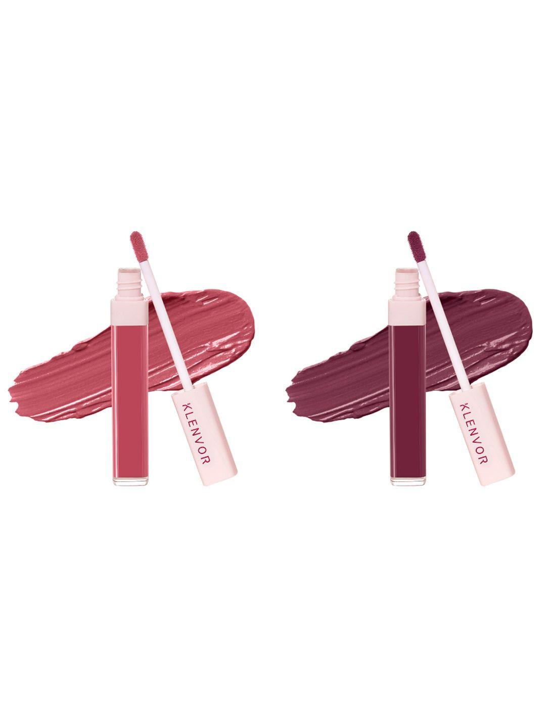 klenvor set of 2 work & party collection-liquid lipsticks