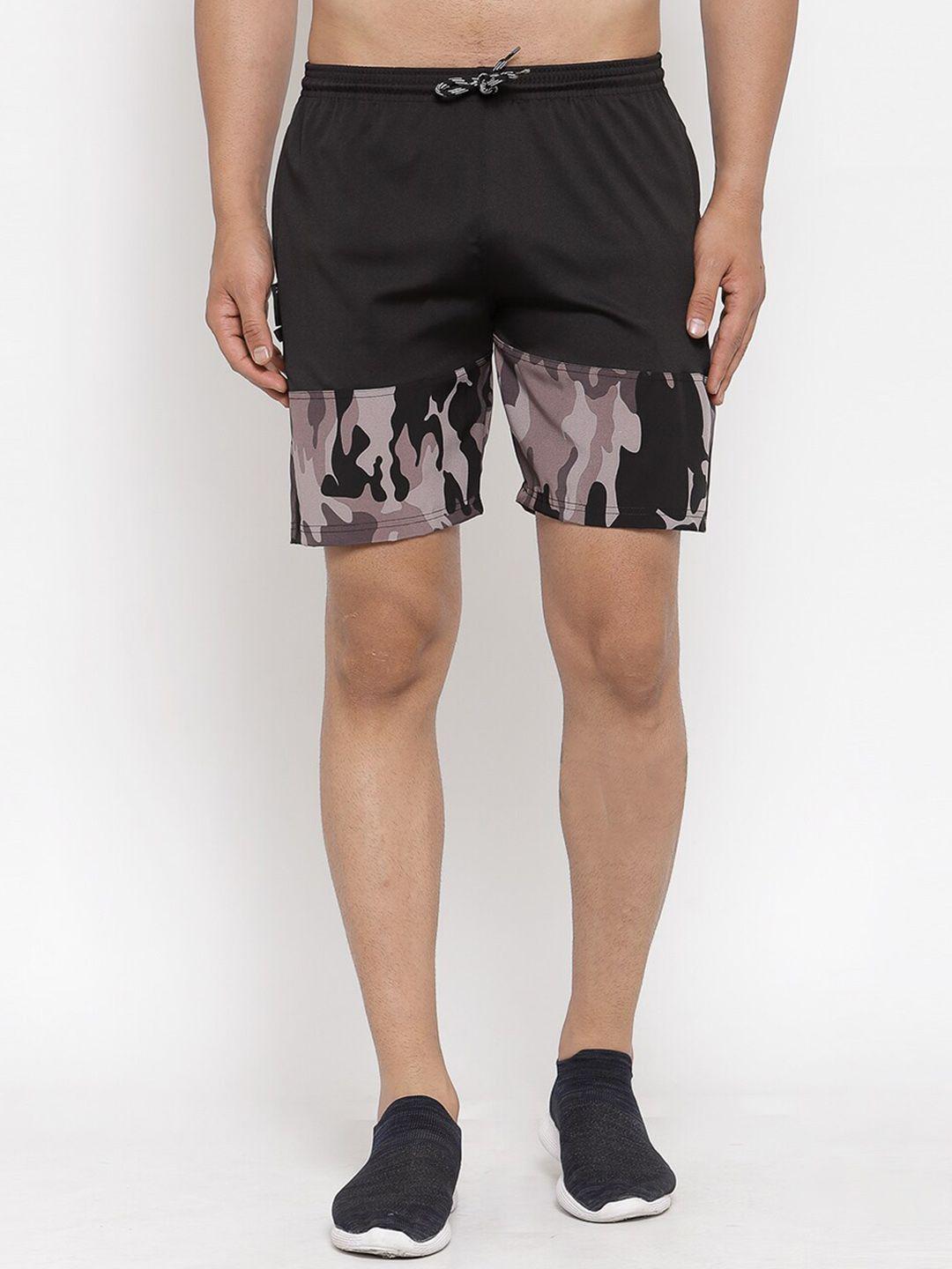 klotthe camouflage printed rapid dry sports shorts