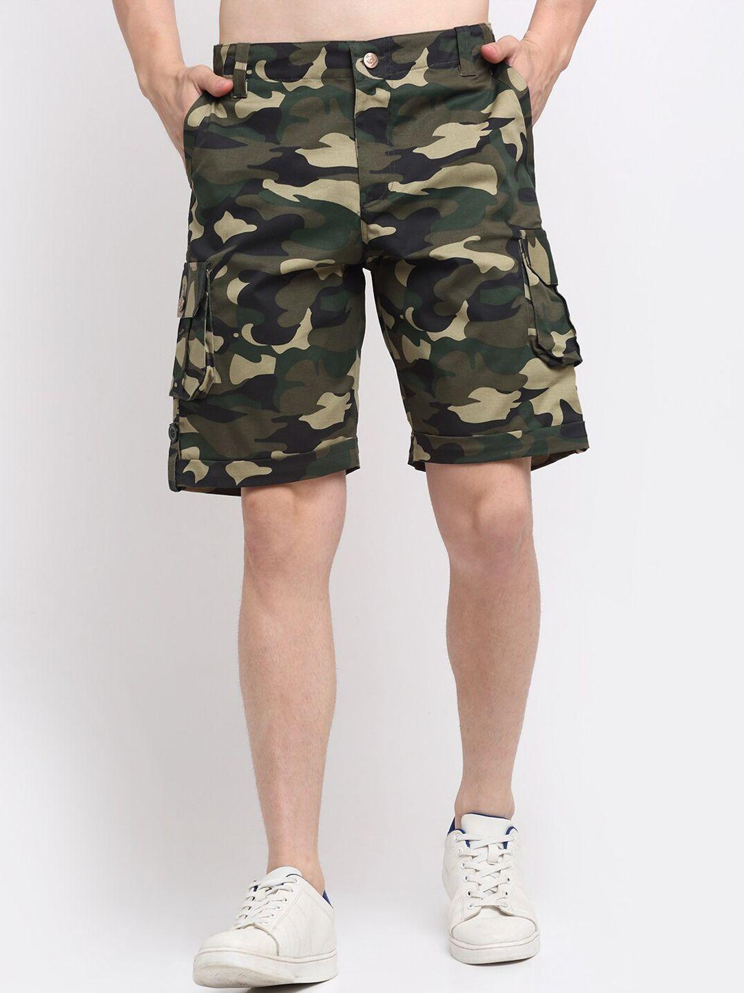 klotthe camouflage printed rapid dry sports shorts