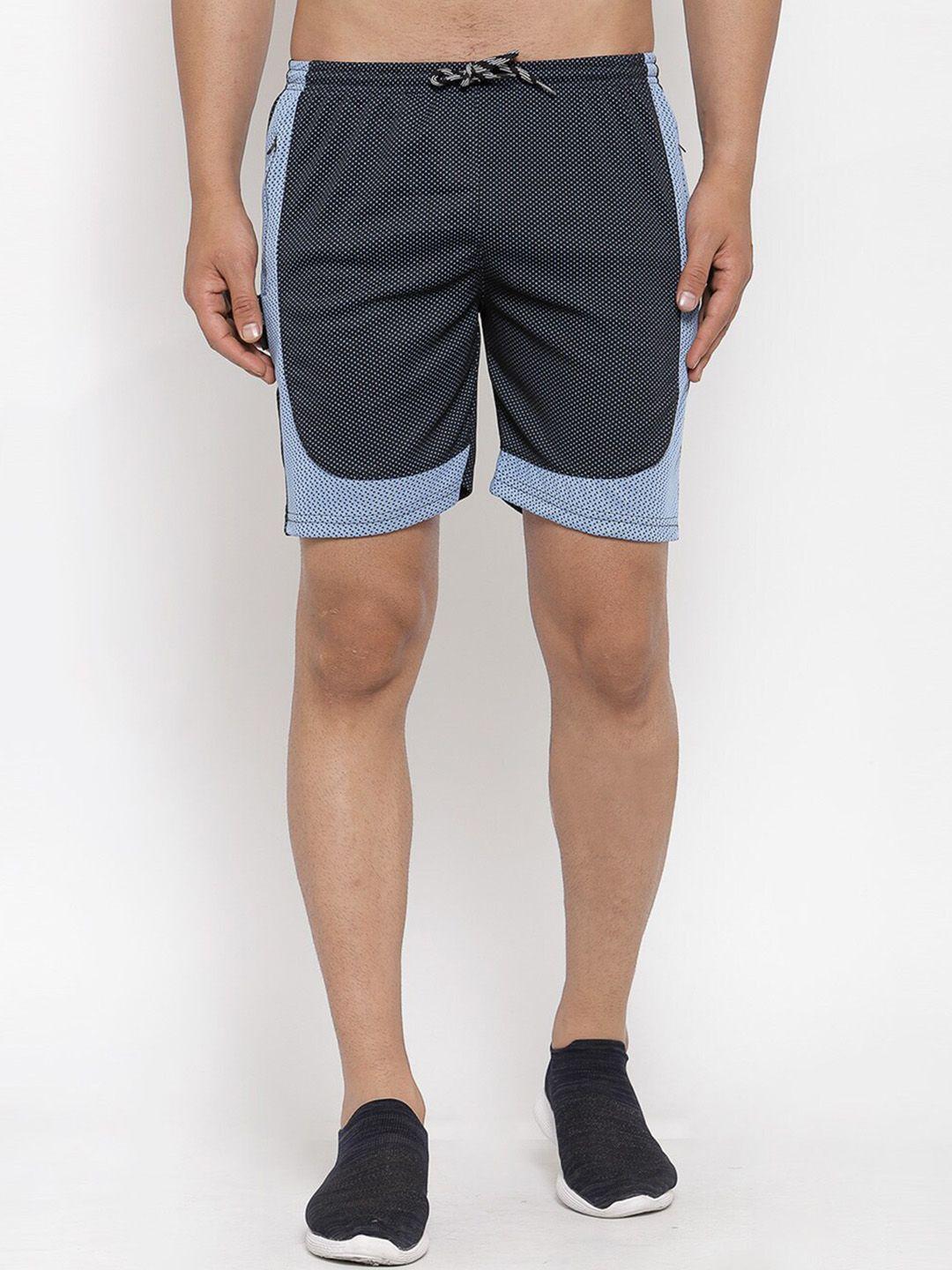klotthe men geometric printed rapid-dry sports shorts