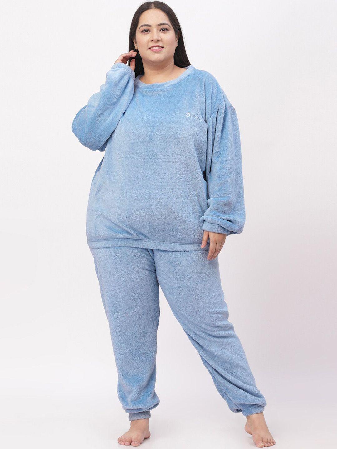 klotthe women blue night suit