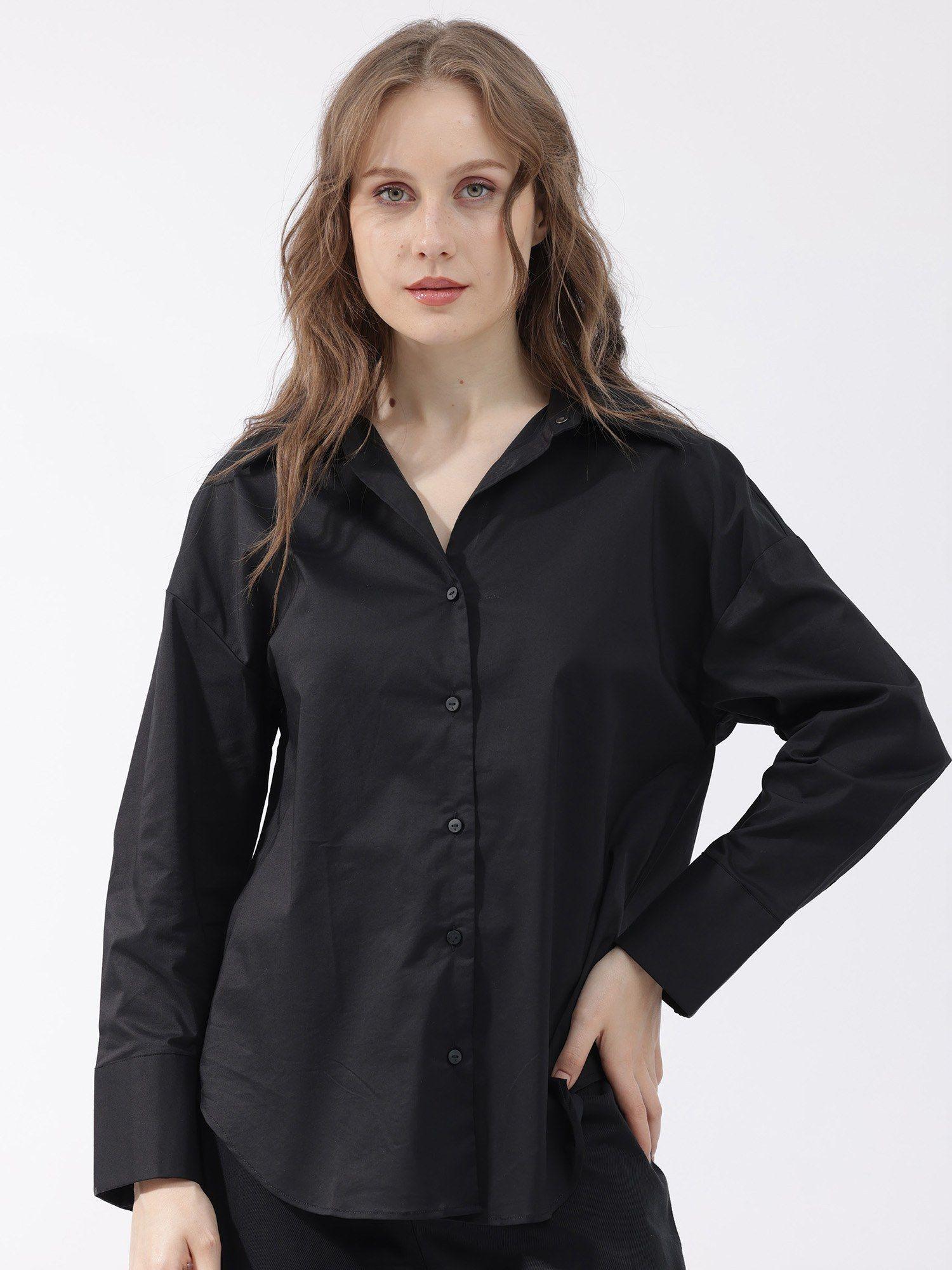 klux primary black cotton shirt