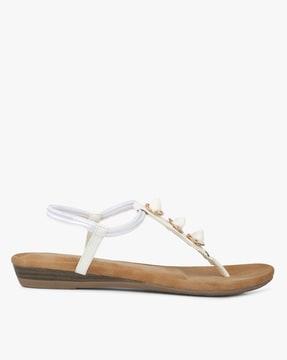 kne ld casual sandal white 5