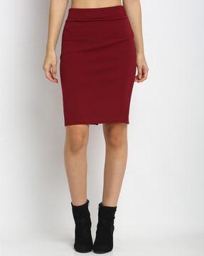 knee length pencil skirt