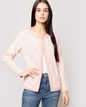 knit relaxed fit cardigan