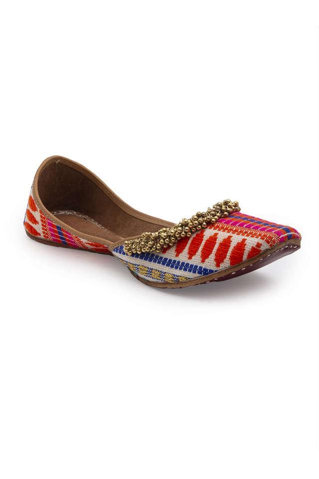 knit buckle womens casual flats