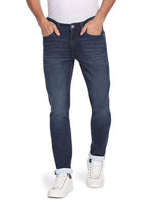 knit look slim fit jeans