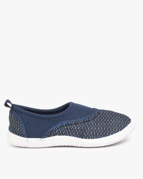 knit slip-on casual shoes