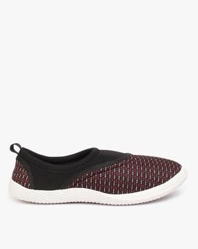 knit slip-on casual shoes