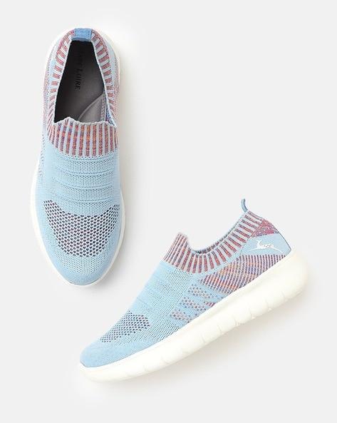 knit slip-on casual shoes
