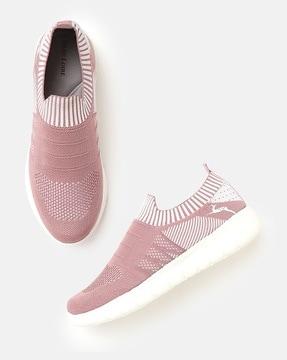 knit slip-on casual shoes