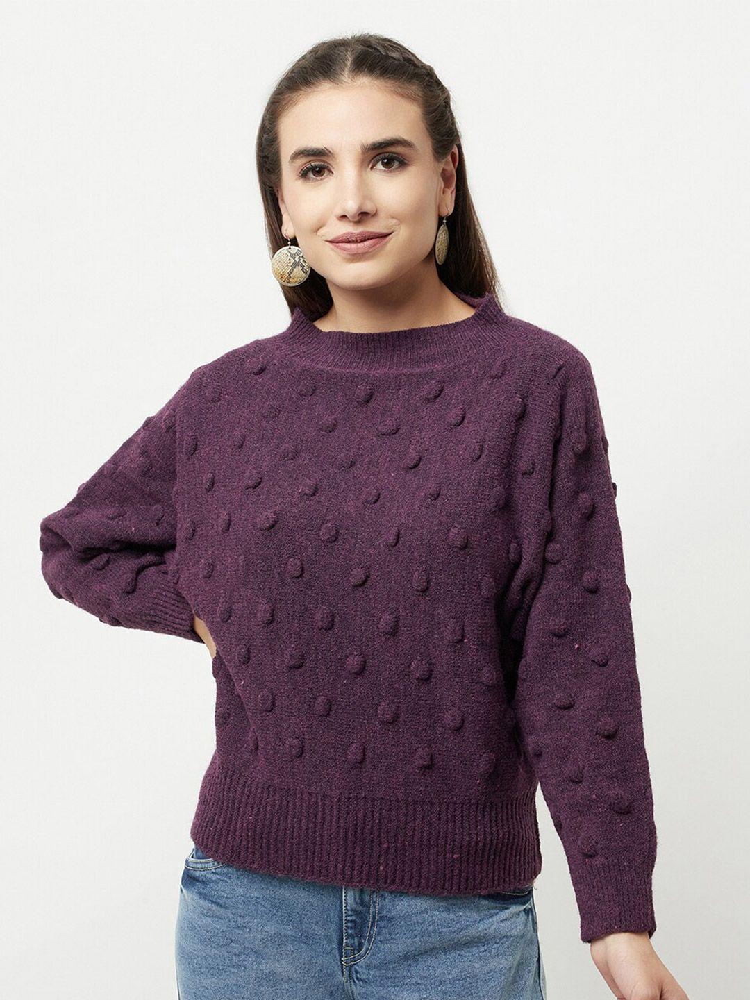 knitstudio cable knit self design woollen pullover