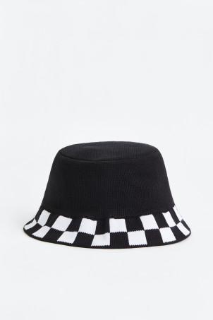 knitted bucket hat