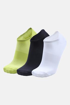 knitted nylon spandex men's sneaker socks - multi