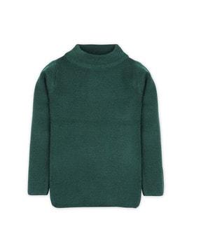 knitted round-neck pullover