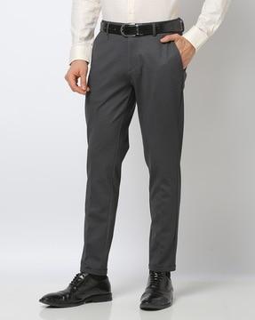 knitted   trousers, charcoal, 32