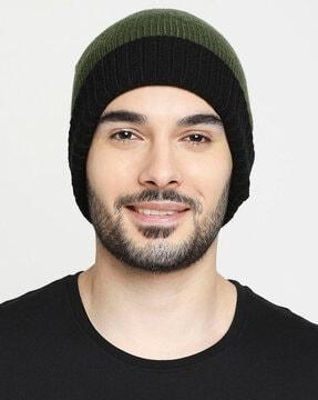 knitted beanie