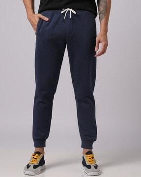 knitted joggers with insert pockets