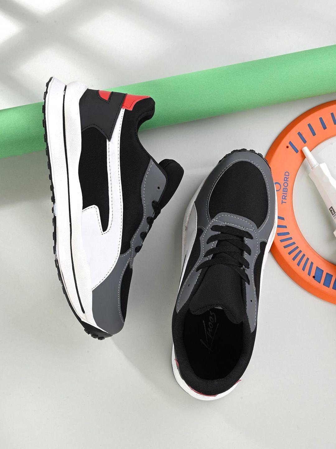 knoos men colourblocked sneakers