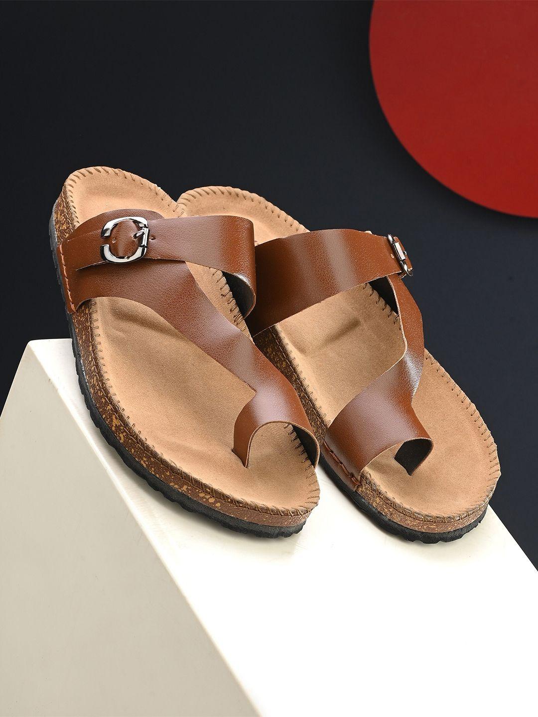 knoos men solid comfort sandals